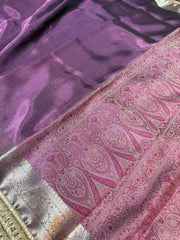 Beautifull Pure Tissue Saree with gota lays