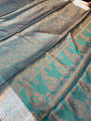 Beautifull Pashmina Pattern soft silk saree