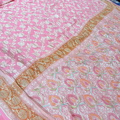 Beautifull Pure Khaddi Georgette Saree
