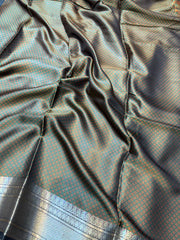 Beautifull Pashmina Pattern soft silk saree