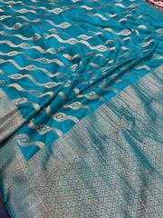 Beautifull khaddi Chinon saree