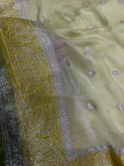Beautifull Pure Khaddi Georgette Saree