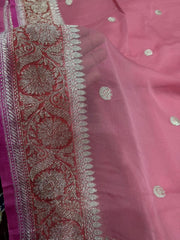 Beautifull Pure Khaddi Georgette Saree