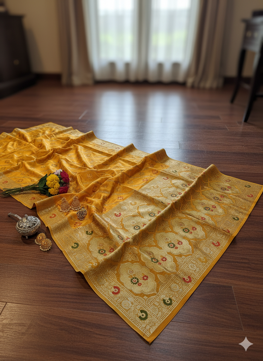 Viscose With Minakari