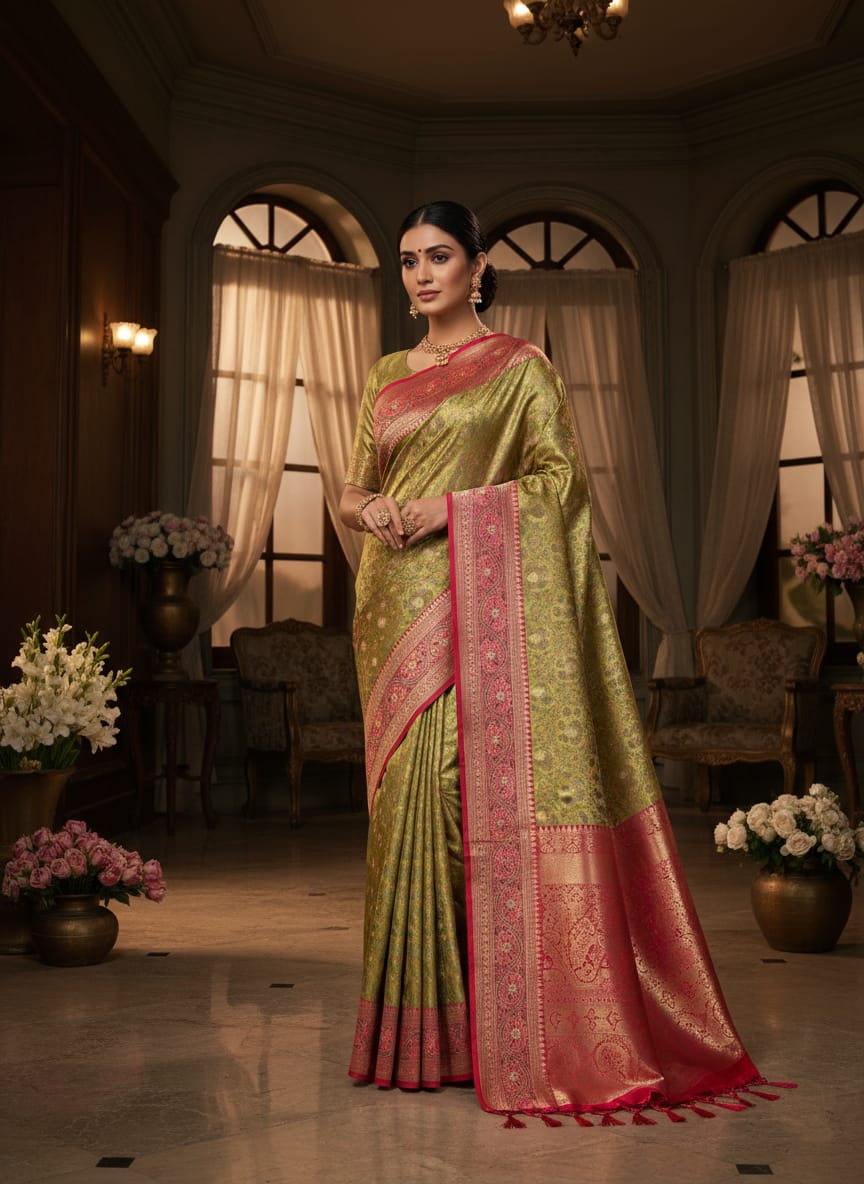 Banana Silk Saree