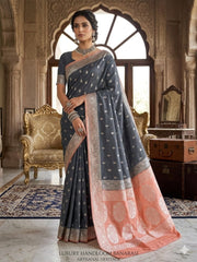 BANARSI MASHROO KATAN SILK