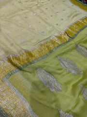 Beautifull Pure Khaddi Georgette Saree