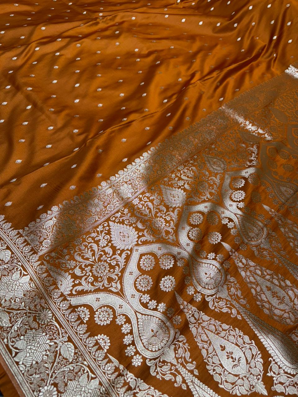 Beautifull Pure Mashroo Katan Saree