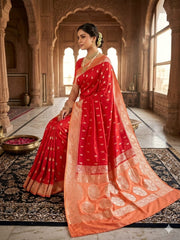 BANARSI MASHROO KATAN SILK