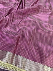 Beautifull Pure Tissue Saree with gota lays